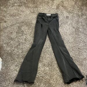 Black Flared Jeans